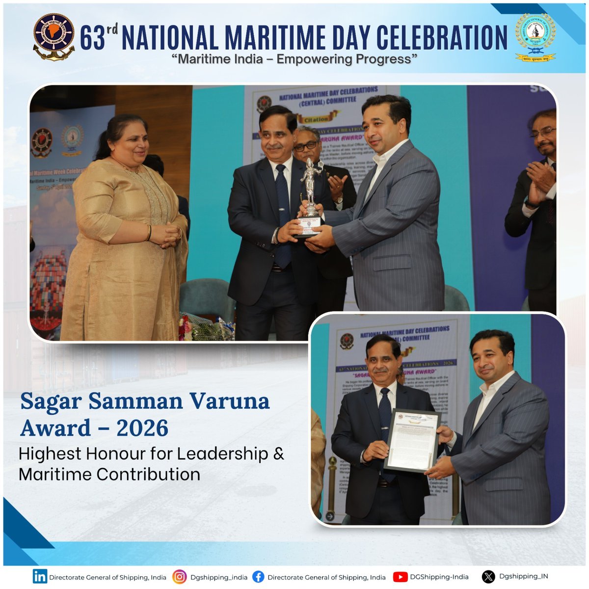 Directorate General of Shipping, Govt. of India tweet media