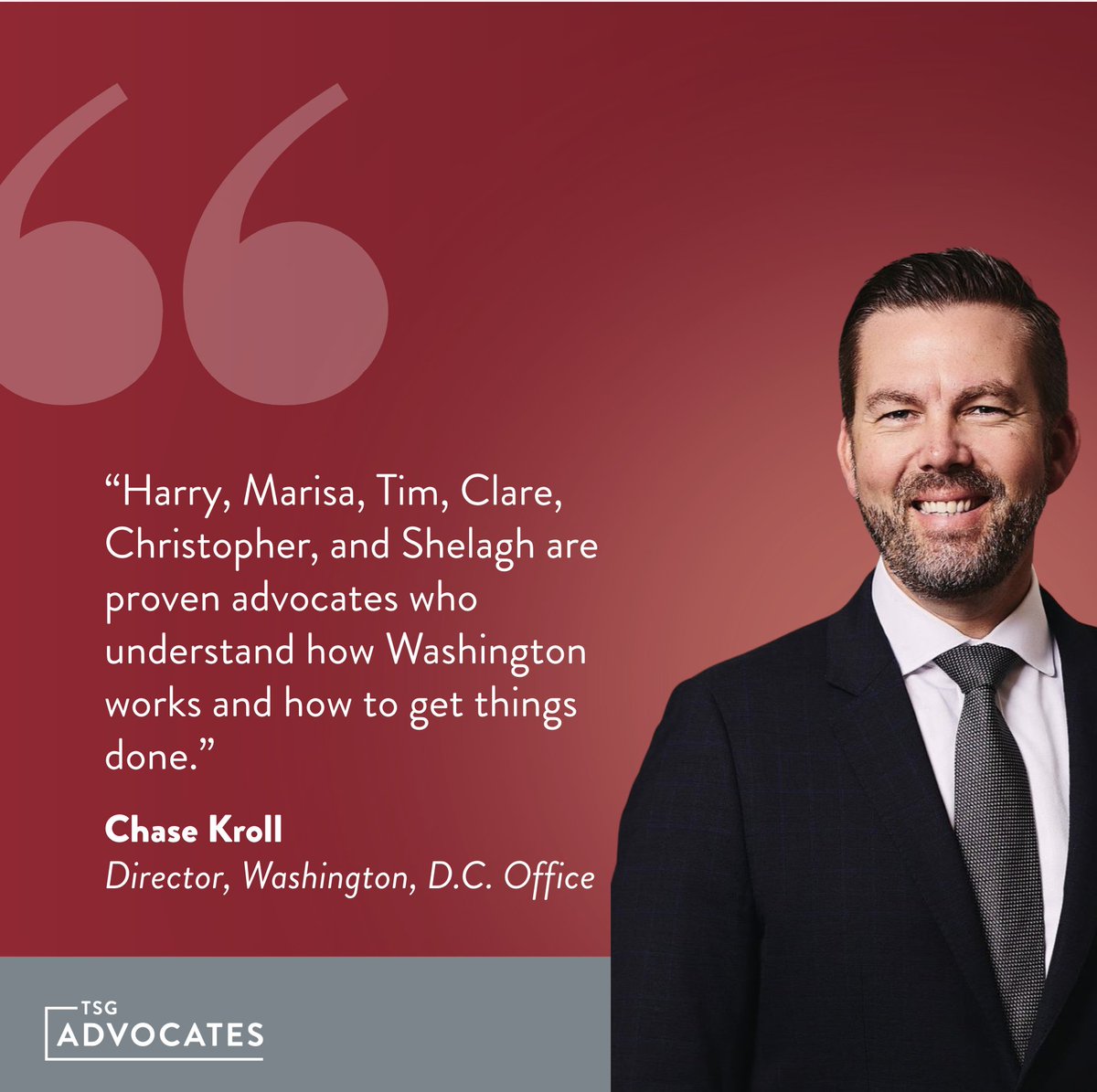 TSG Advocates - DC tweet media