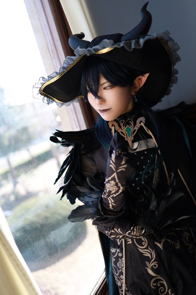 Nyanco_T_FanArt's tweet photo. ⚠️重加工

◆コスプレ/cosplay◆
ﾏﾚｳｽ・ﾄﾞﾗｺﾆｱ/twst
＿＿＿＿＿＿＿＿＿＿

　　　瞬きの間
＿＿＿＿＿＿＿＿＿＿

#信州アルプスコスプレ #しんコス
#twstコスプレ https://t.co/9oFUdVqJGS