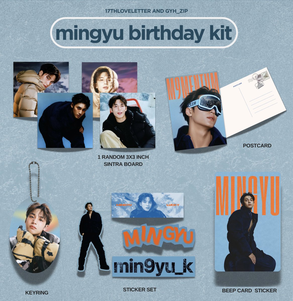 M9MENTUM: MINGYU BIRTHDAY EVENT tweet media