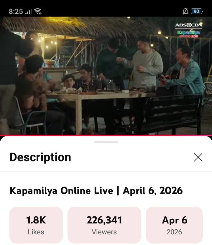 Mukhang bigo na matapatan ng bagong serye ang Concurrent Views na naitala ng #TheAlibi nung Pilot episode nito sa 8pm sa KOL.

March 16 
The Alibi pilot = 346,000+

April 6
New Serye pilot = 227,000

#TheAlibiTwistedFate
#TheAlibiAngBuongKatotohanan
#KimPau #KimChiu #PauloAvelino