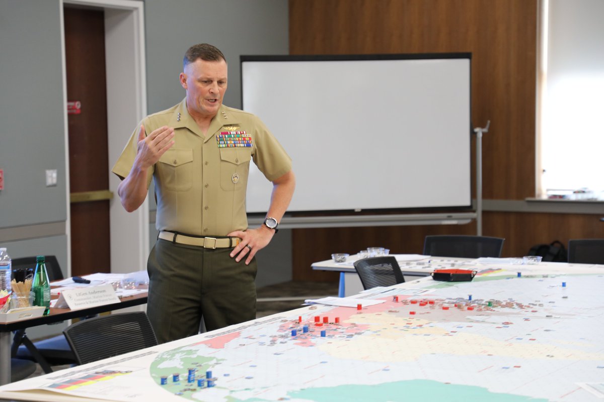 Marine Corps University tweet media