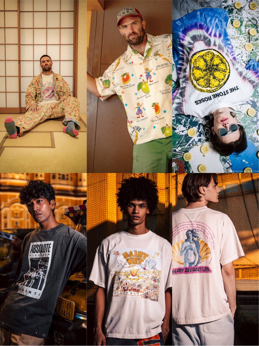 SAINT Mxxxxxx x Sean Wotherspoon / THE STONE ROSES / Kosuke