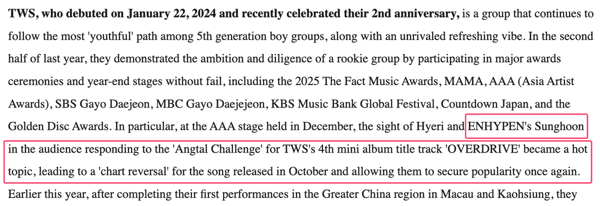 [INFO]Marie Claire Korea mentioned #SUNGHOON Viral overdrive challenge.
After SH challenge, Overdrive became hot topic and leading chart reversal and rising popularity again.

Hoonpact. It became mega viral even chinese famous actor and 5th gen idols followed SH move