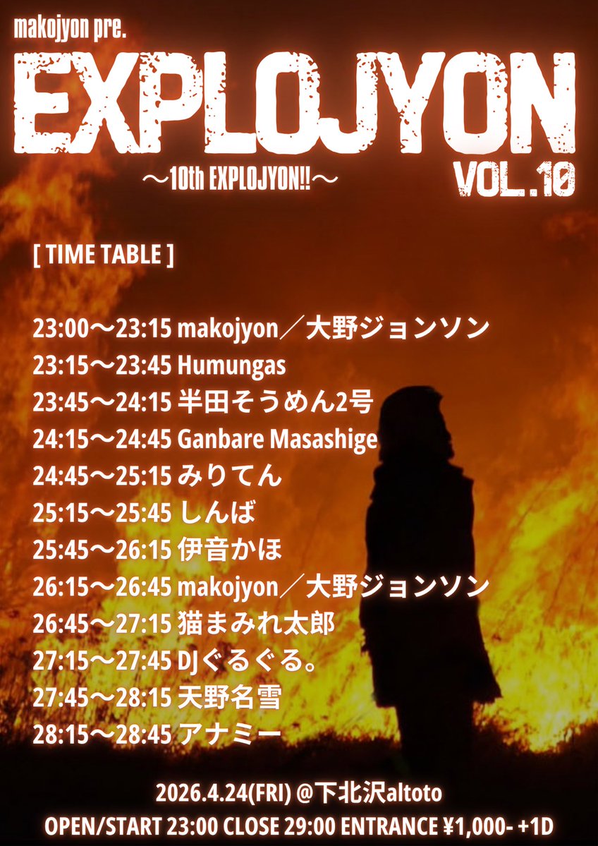 makojyon ／ 大野ジョンソン tweet media