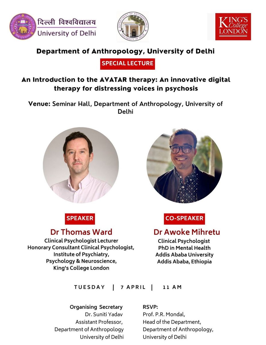 Dept. of Anthropology | Univ of Delhi | Official tweet media