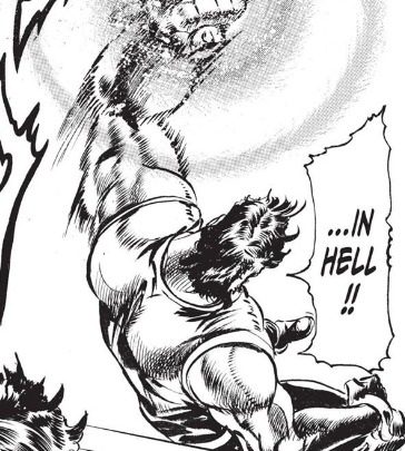 i like how he just fully acknowledges speedwagon went to hell