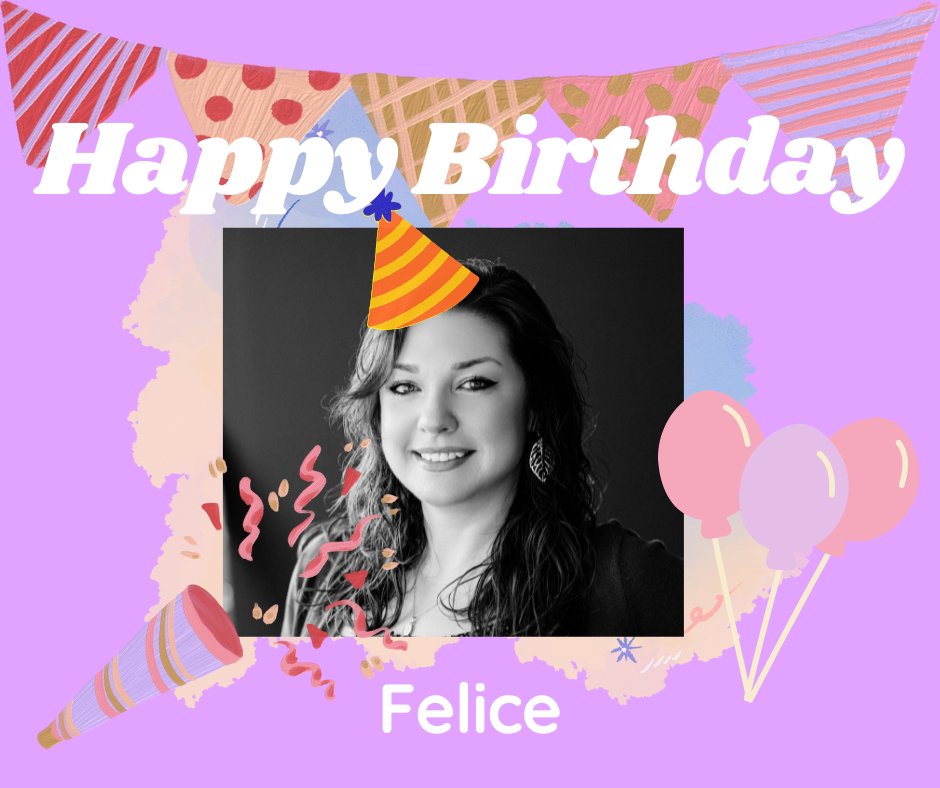 bBIGComm's tweet photo. Happy Birthday! To our very own Felice Garcia

We hope you have a wonderful day filled with celebration and fun! https://t.co/9jSCo6h6XV