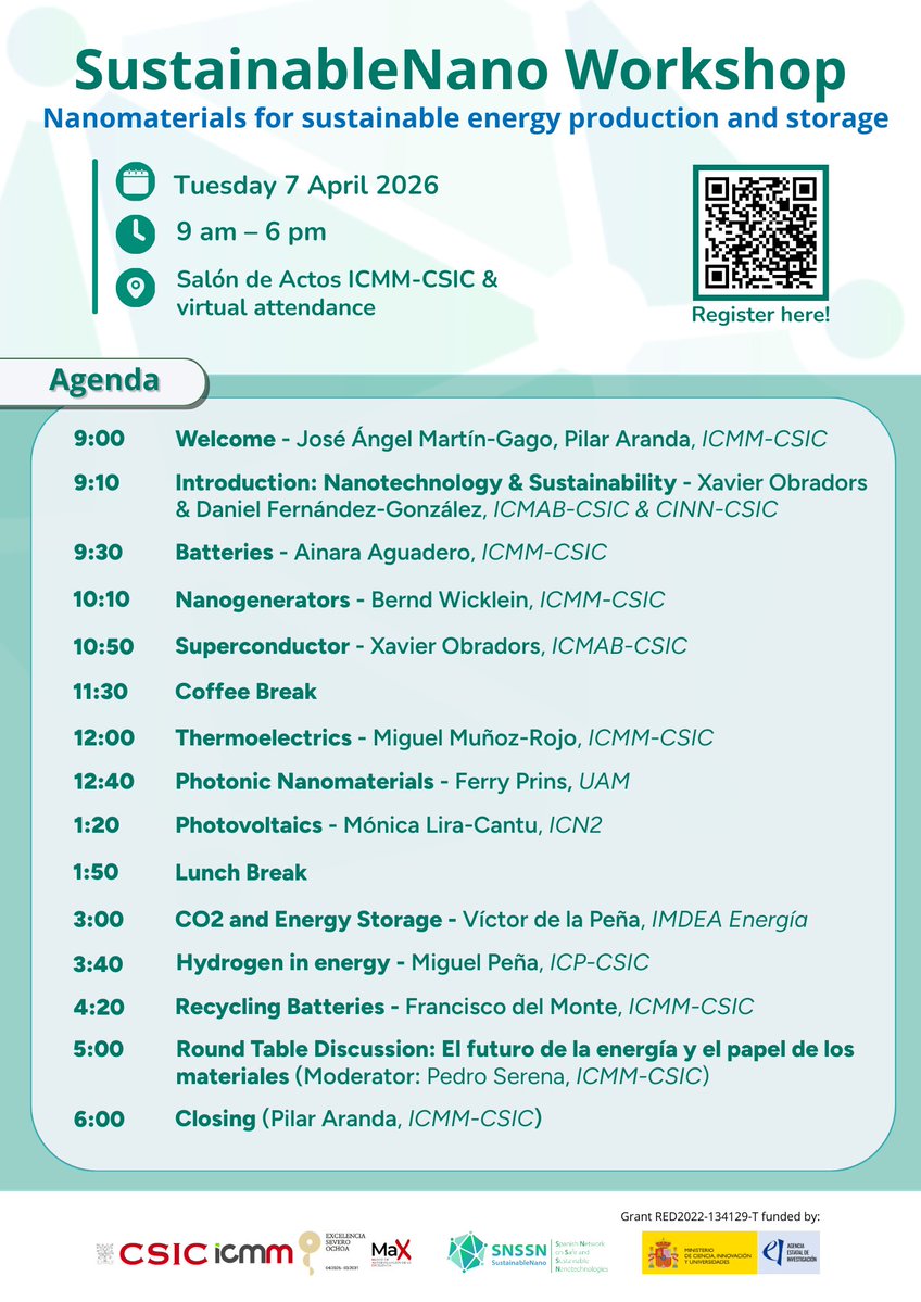 Instituto de Ciencia de Materiales Madrid - CSIC tweet media