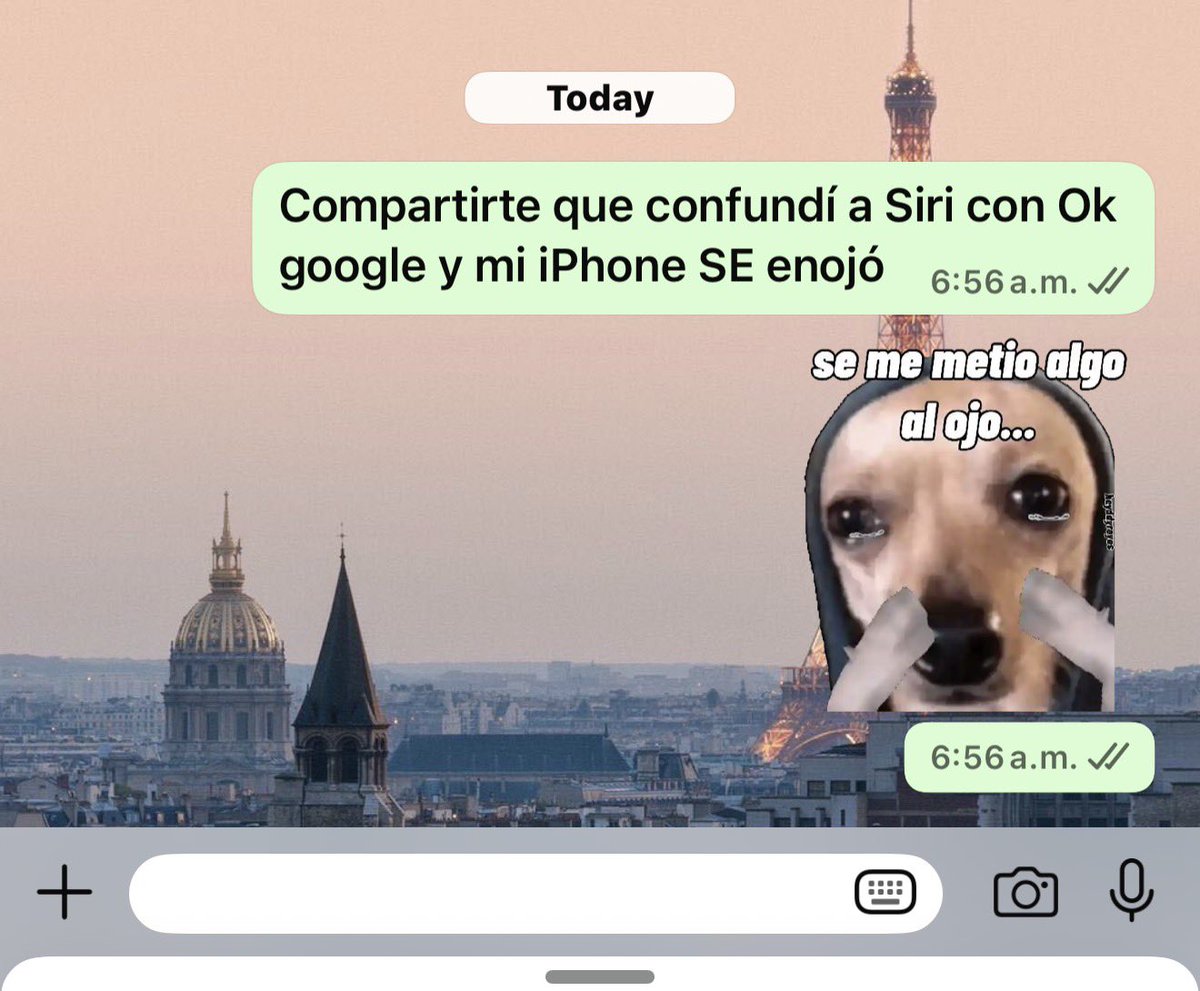 No lo creí … hasta que me pasó 😭