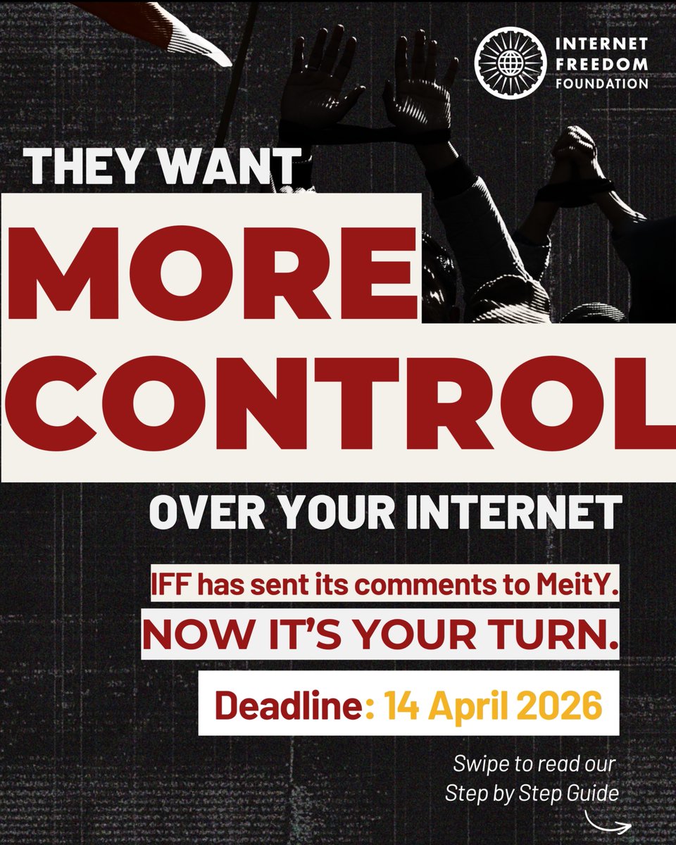 Internet Freedom Foundation (IFF) tweet media