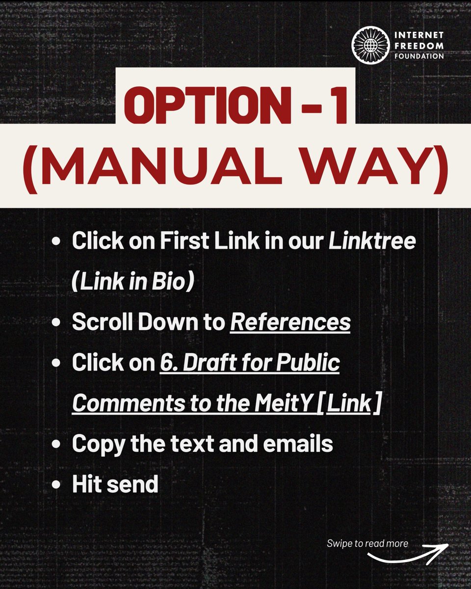 Internet Freedom Foundation (IFF) tweet media