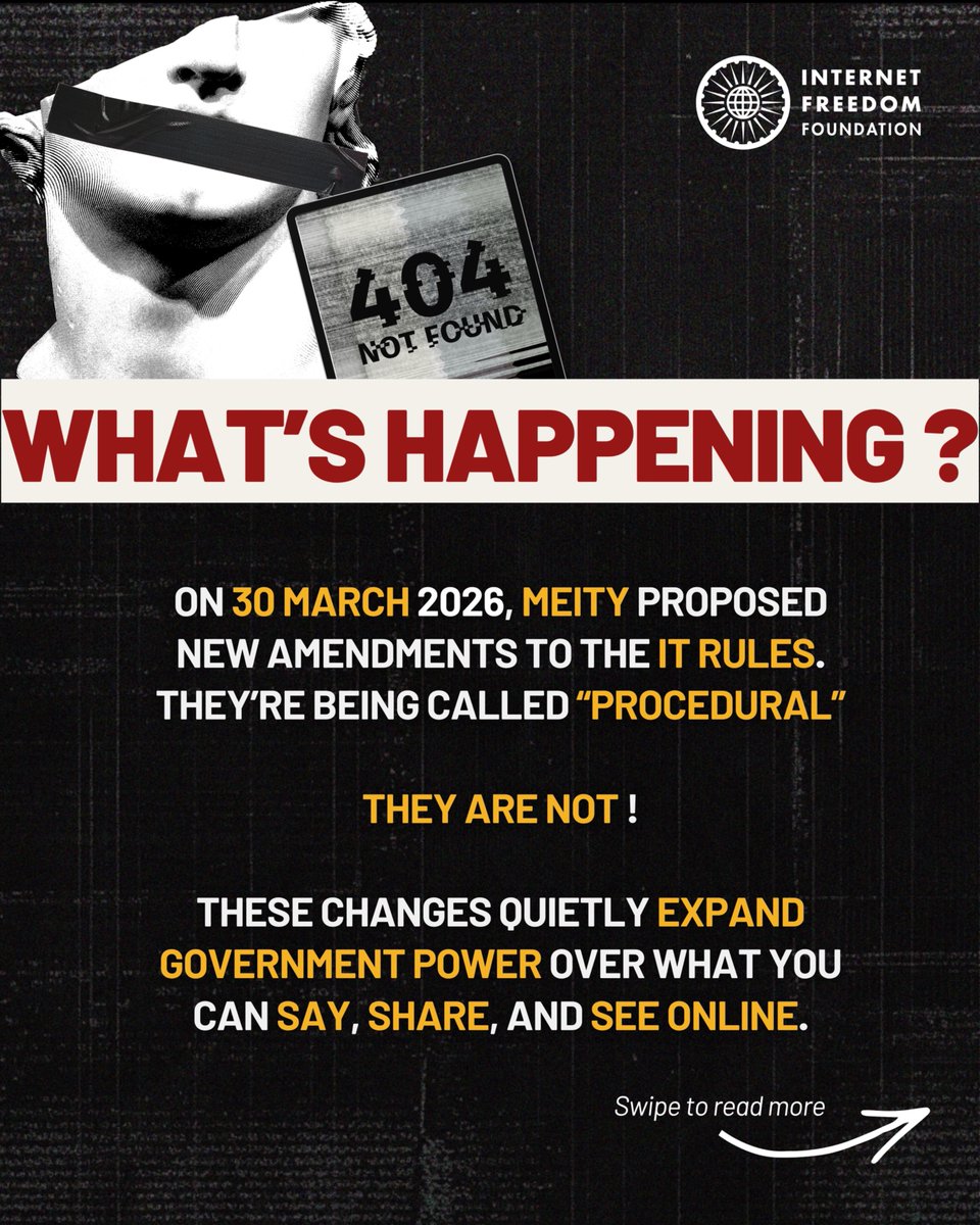 Internet Freedom Foundation (IFF) tweet media