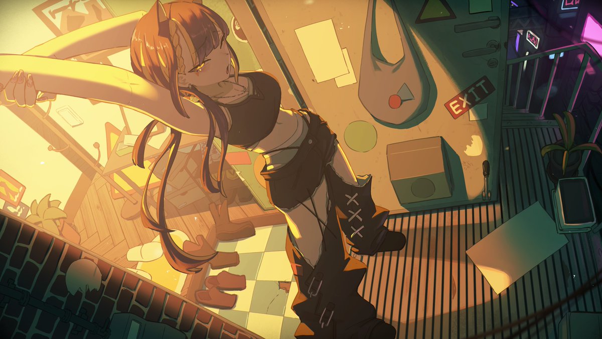 yurayuraX_O's tweet photo. #커미션 #Commission #イラスト #illustration https://t.co/j1GnrG3v1B