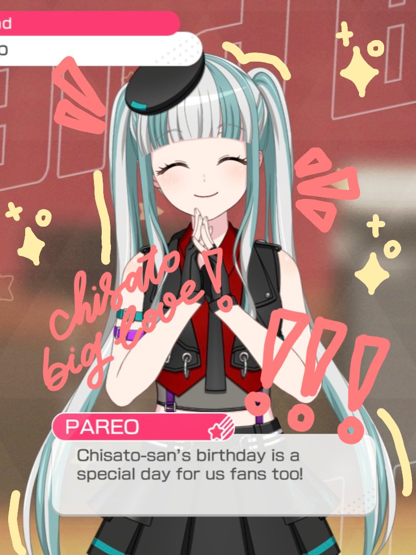 hourly chisato tweet media