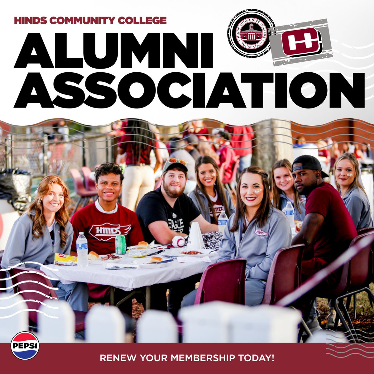 HindsFoundation's tweet photo. As Spring continues to bloom, it's officially renewal season for the  @HindsCC Alumni Association! As the state's largest CC alumni network, join thousands of fellow alums by renewing or joining the Association today.  

Link: https://t.co/YlFDwpLVIQ 

#AllInForHinds https://t.co/S1hI6JxPUO