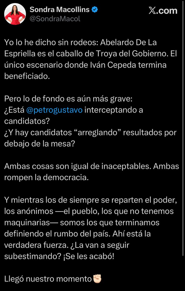 ÚltimaHoraCaracol tweet media
