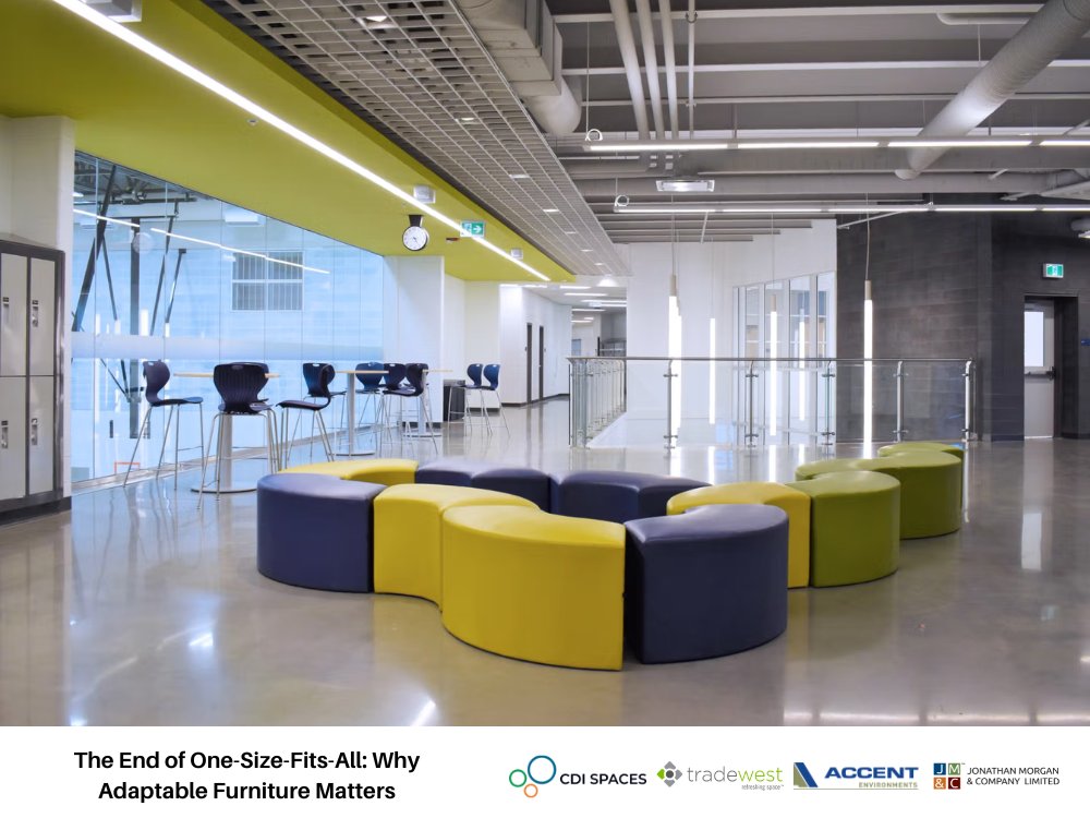 Adaptable furniture is becoming an important part of creating environments that are flexible, practical, and ready for change ✔️ 

Learn more: hubs.ly/Q0495MK00

#adaptablespaces #transforminglives