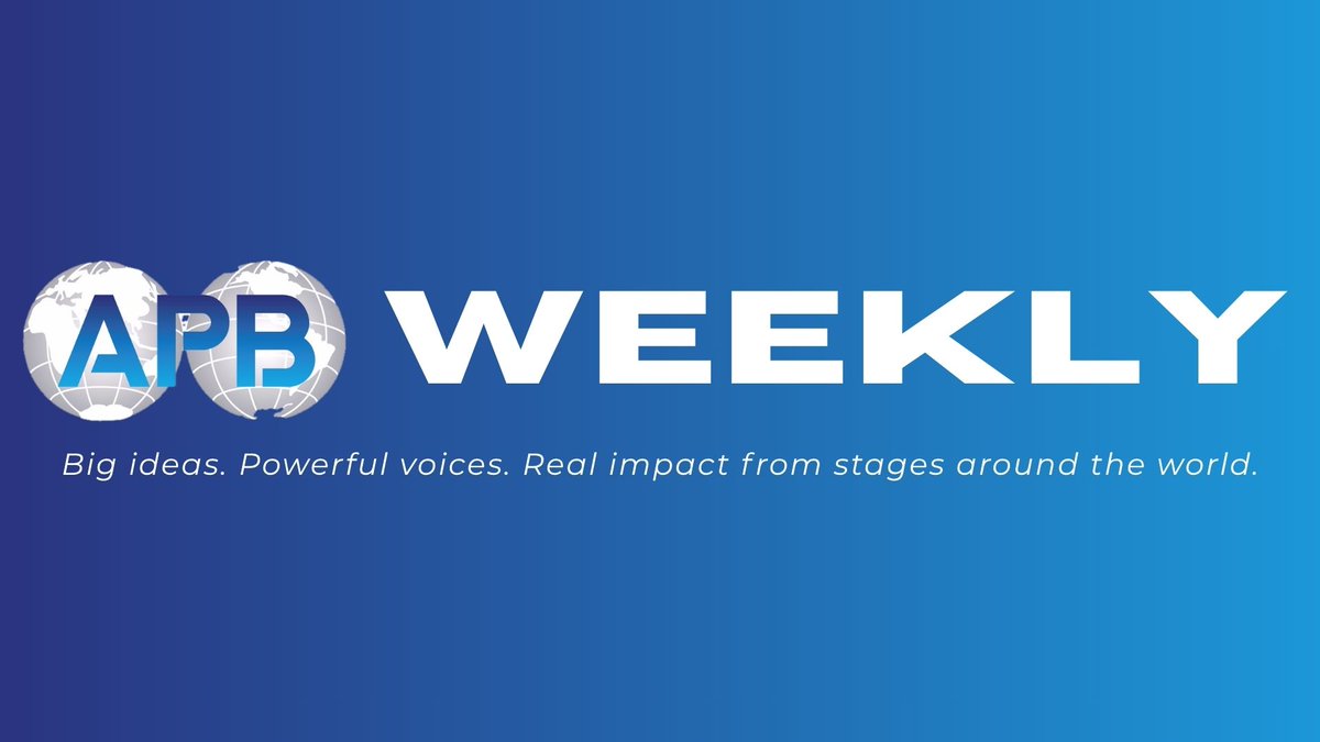 apbspeakers's tweet image. Introducing #APBWeekly — our new weekly newsletter featuring industry insights, speaker highlights &amp;amp; real event impact. Check out the first edition: bit.ly/41GpaZH
#APBspeakers #EventProfs #Leadership