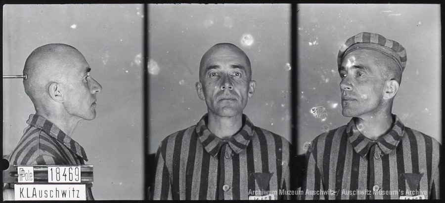 MuzeumAuschwitz's tweet photo. 6 kwietnia 1888 | W Tomsku urodził się Polak Piotr Kownacki. Adwokat.

W #Auschwitz od 24 lipca 1941 r.
Nr 18469 
Zginął w obozie 17 sierpnia 1942 r https://t.co/TtT9XfOsc8