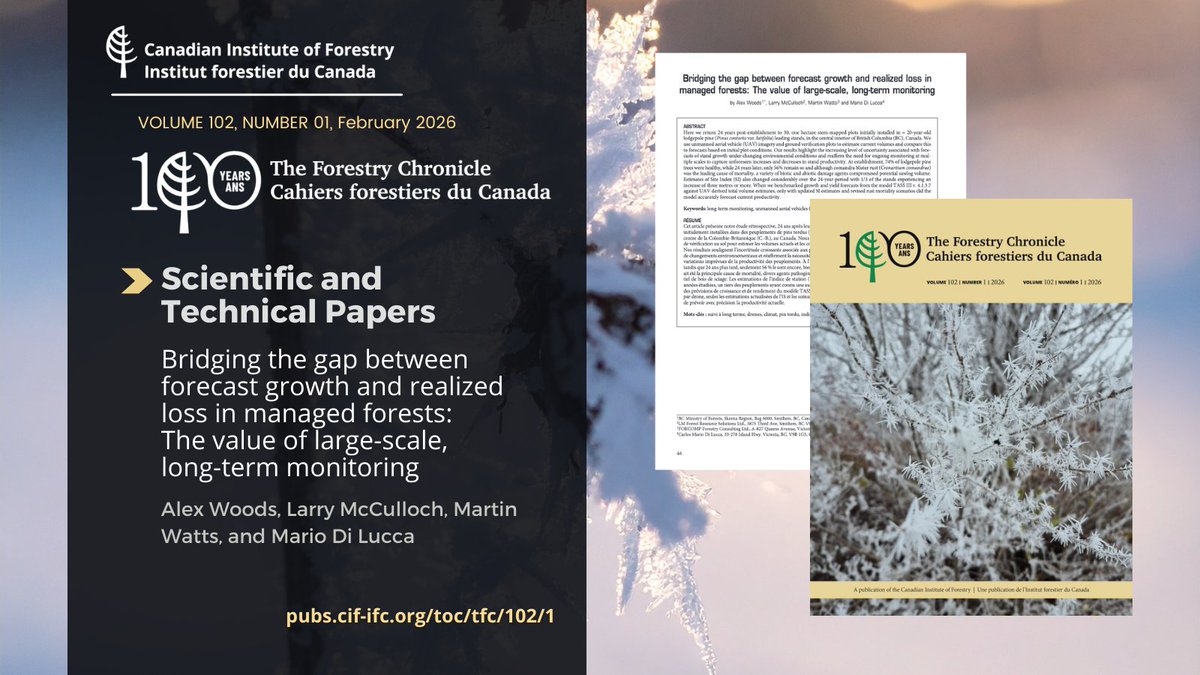 The Forestry Chronicle tweet media