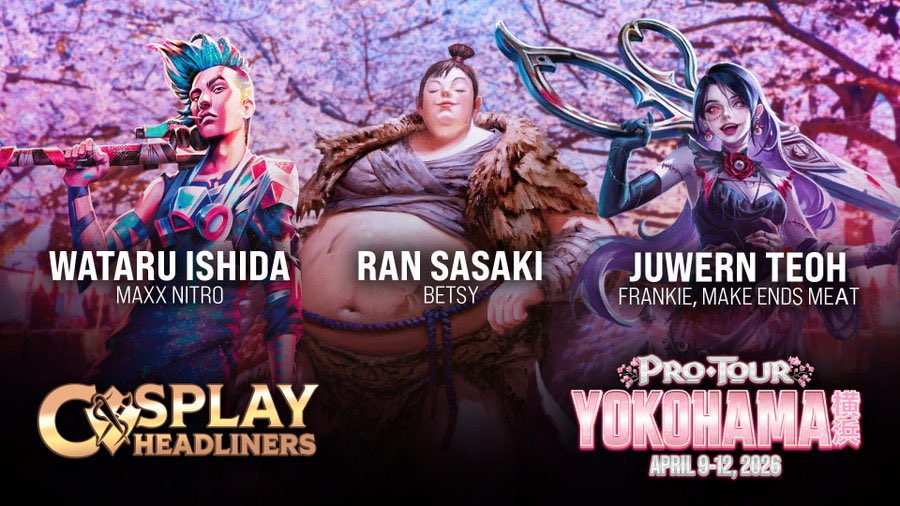 Juwern96's tweet photo. Honored to be selected at Pro Tour Yokohama as a Cosplayer ✨

Come say hi, take pics, or play with me at the table 👀✨
(noob player here pls be gentle 🥹👉👈

I’ll do my best—hope my cosplay won’t disappoint 💖

#fabtcg https://t.co/z9nze49bJB