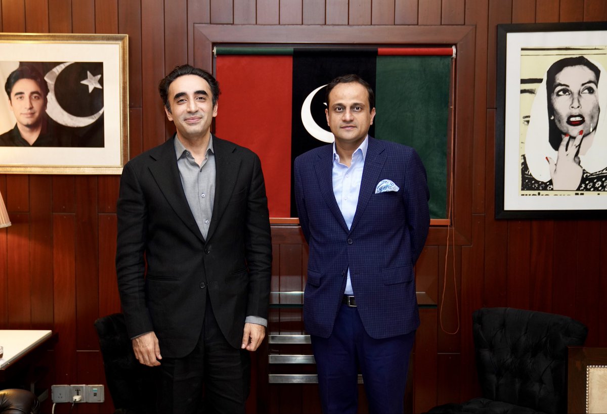 Mayor Karachi <a href="/murtazawahab1/">Murtaza Wahab Siddiqui</a> called on PPP Chairman <a href="/BBhuttoZardari/">Bilawal Bhutto Zardari</a> discussed on development projects of the city and other issues today