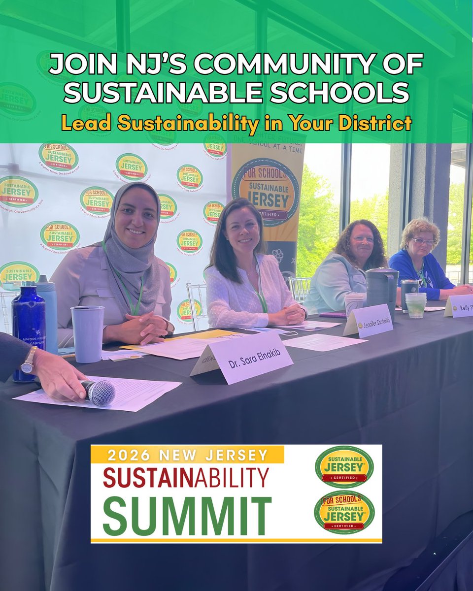 Sustainable Jersey for Schools tweet media