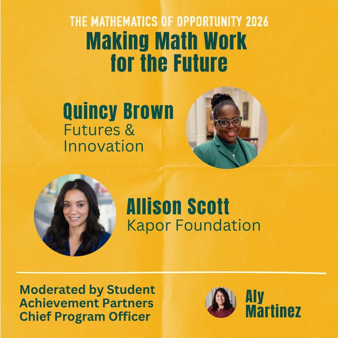 Student Achievement Partners tweet media
