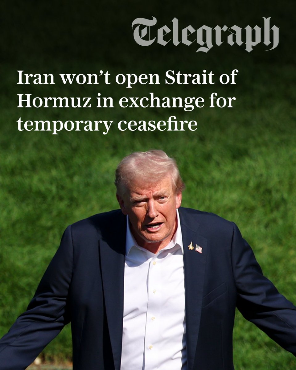 The Telegraph tweet media