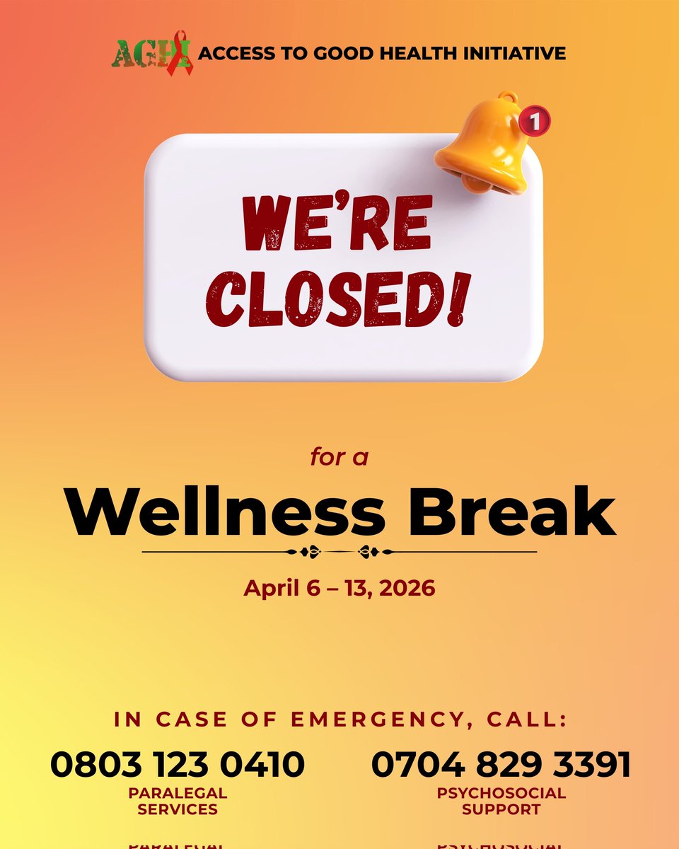 Taking a wellness break. See you soon, better than ever!