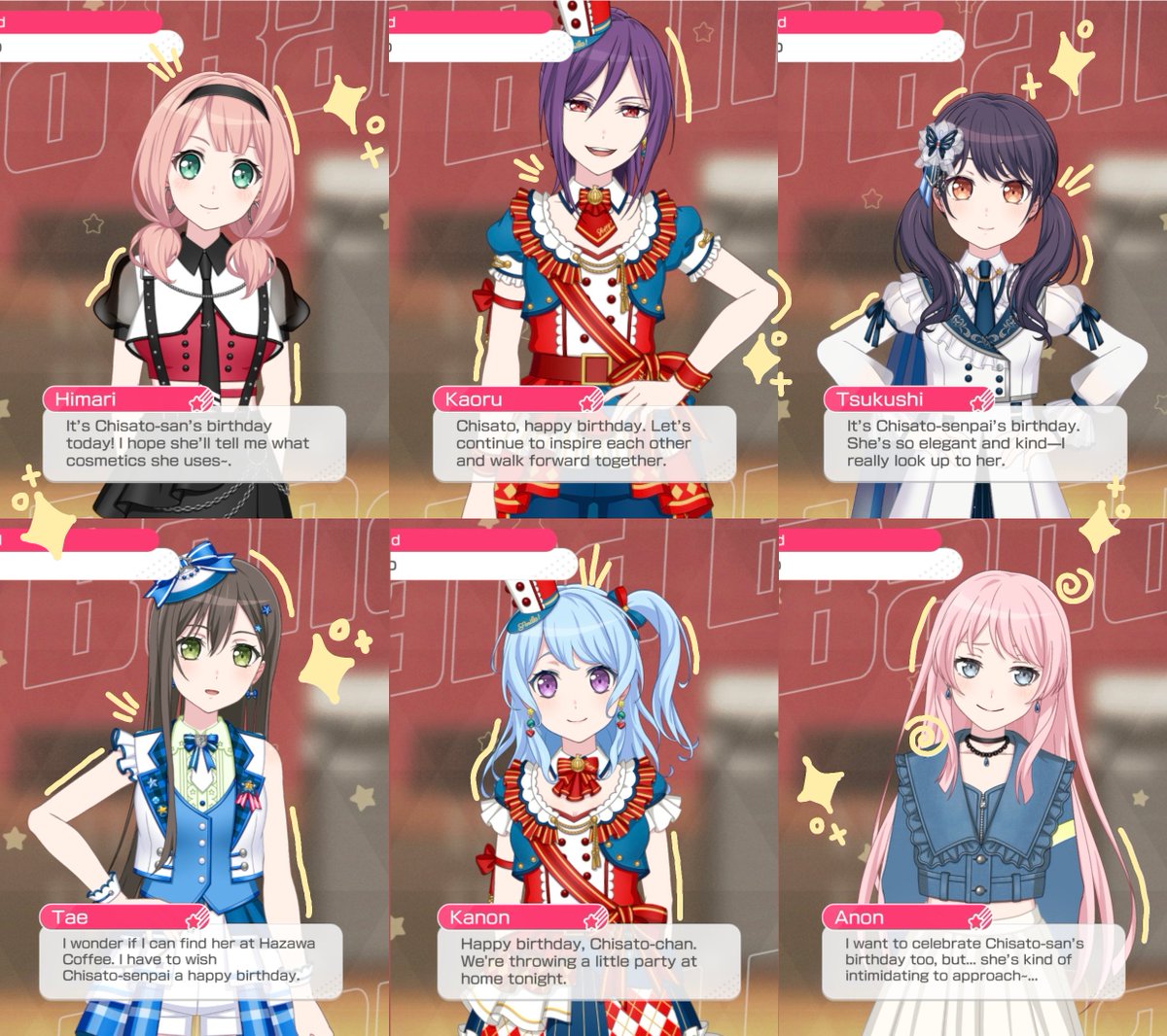 hourly chisato tweet media