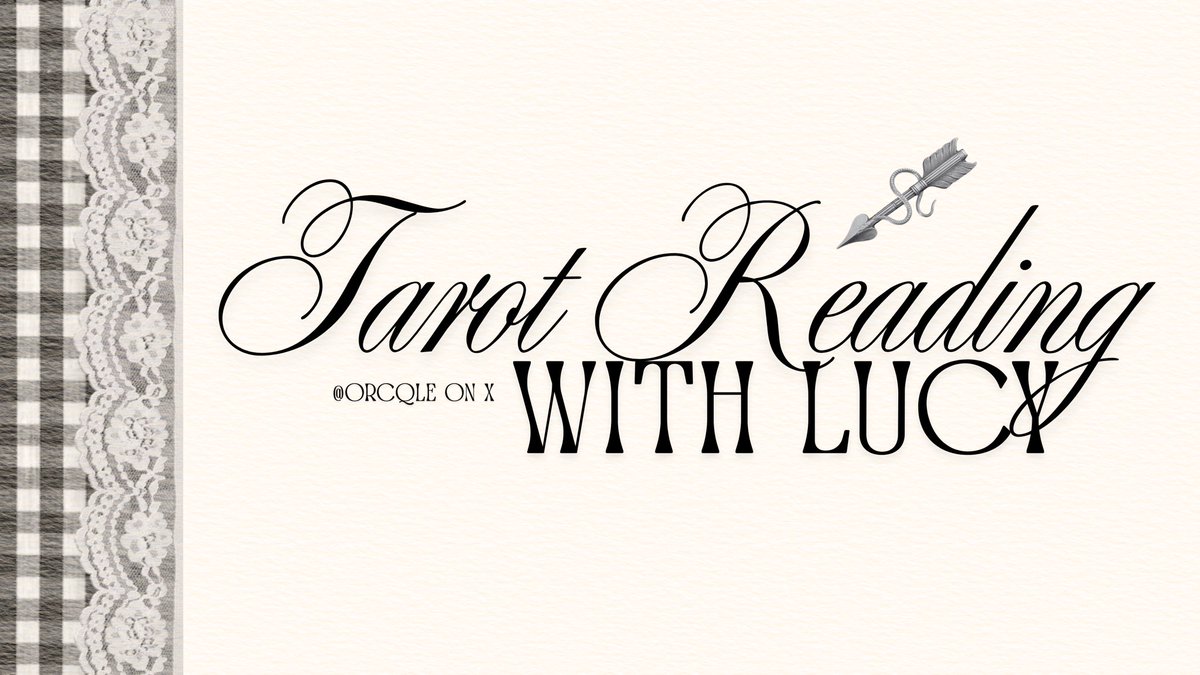 𐙚 Lucy, a tarot reader tweet media