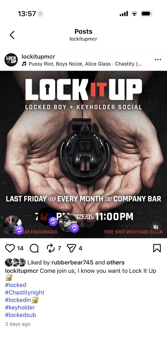 KeyOfKink 🗝️ Chastity Sub 🔞 tweet media