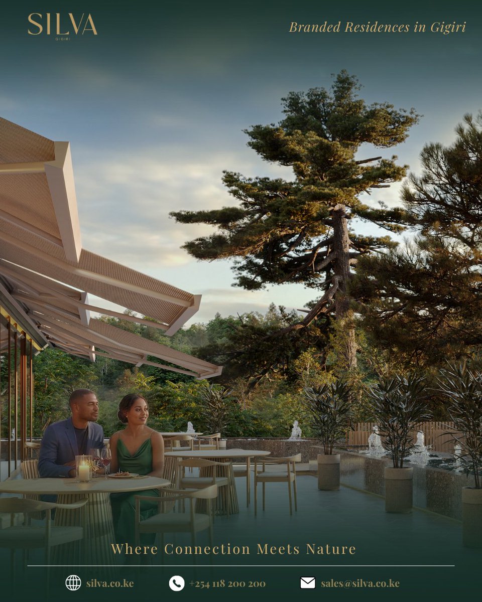 A new standard of living in Gigiri. 🌿

Welcome to Silva — Branded Residences where connection meets nature and luxury meets lifestyle.

Would you call this home?

#SilvaResidences #Gigiri #NairobiRealEstate #LuxuryLiving #InvestInKenya