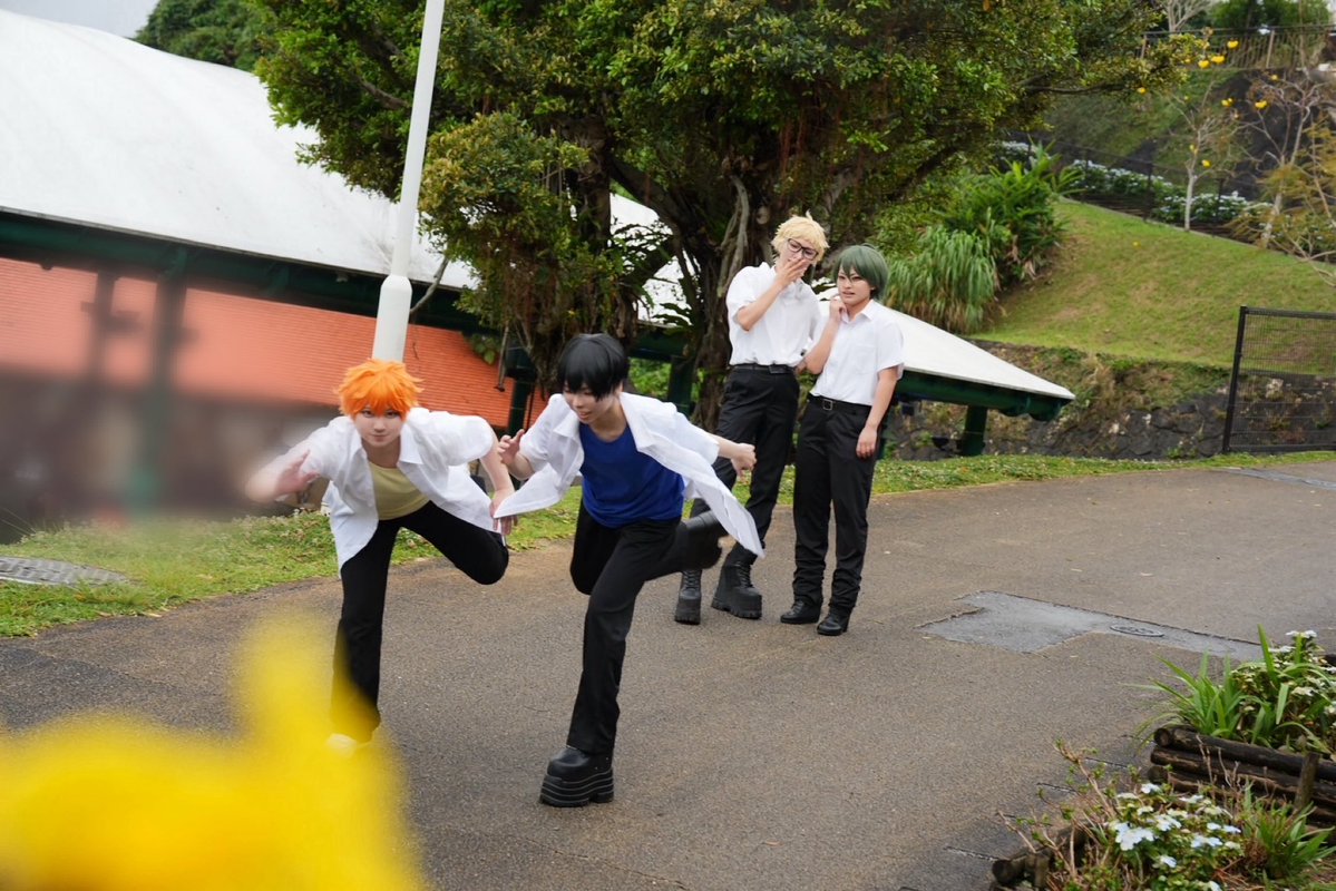 ⚠︎cos⚠︎

ハイキュー‼︎/烏野一年

放課後、坂ノ下商店まで競争‼️

📸▶︎<a href="/xplevow/">〇MARU</a> 
#こどコス
#こどコスフォトコン