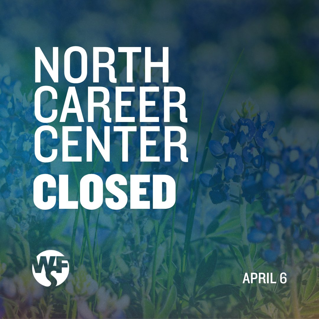 wfscapitalarea's tweet image. 📣 Our North Center is closed today.

Our East Center is open from 8am to 5pm like usual, so come see us!

👀 Find resources 24/7 on our website: wfscapitalarea.com

#austintx #atx #austinjobs #workforcedevelopment