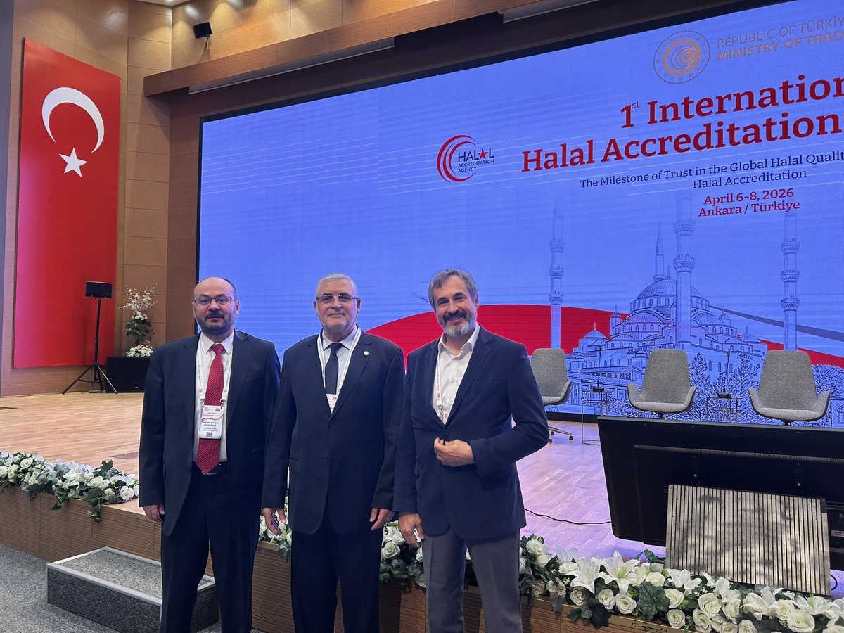 hyetim's tweet photo. 1st Int. Halal Accreditation Congress için Ankara’dayız. https://t.co/HX4xa03La2