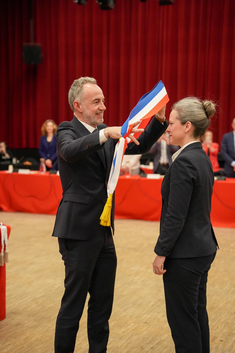 Lucie Castets tweet media