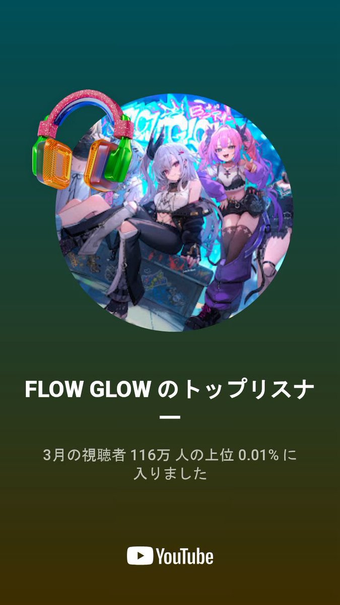 LaydZero's tweet photo. 新しいトップ リスナー バッジを獲得しました。YouTube で確認できます。
KEEEEP GROWING!!!!!
#FLOWGLOW
#hololive_DEV_IS
https://t.co/uWvIr59B8N https://t.co/A2K72egS97