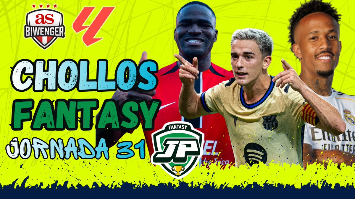 JornadaPerfecta's tweet photo. 💥 CHOLLOS FANTASY para la jornada 31 de LaLiga
Quedan pocas jornadas, pero sigue habiendo chollos interesantes para especular y alinear 🧐👇
#Biwenger #LaLigaFantasy #Comunio #FantasyMarca
Enlace abajo 🧵⤵️ https://t.co/DAWYA2ctM8