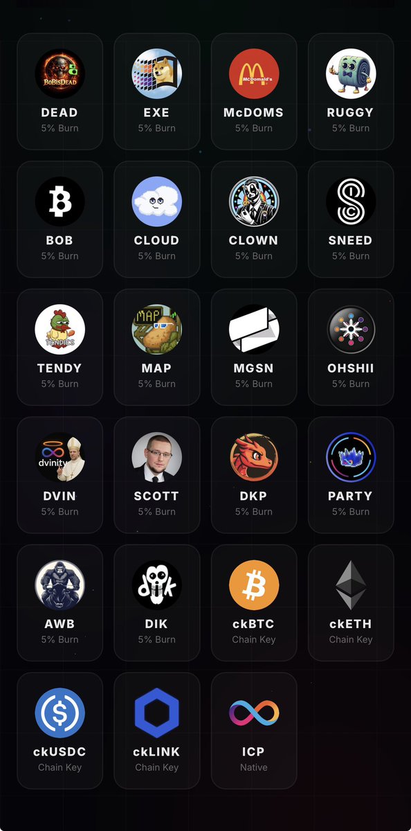 DEAD ROULETTE REWARD PROJECTS 📈

$dead || $icp