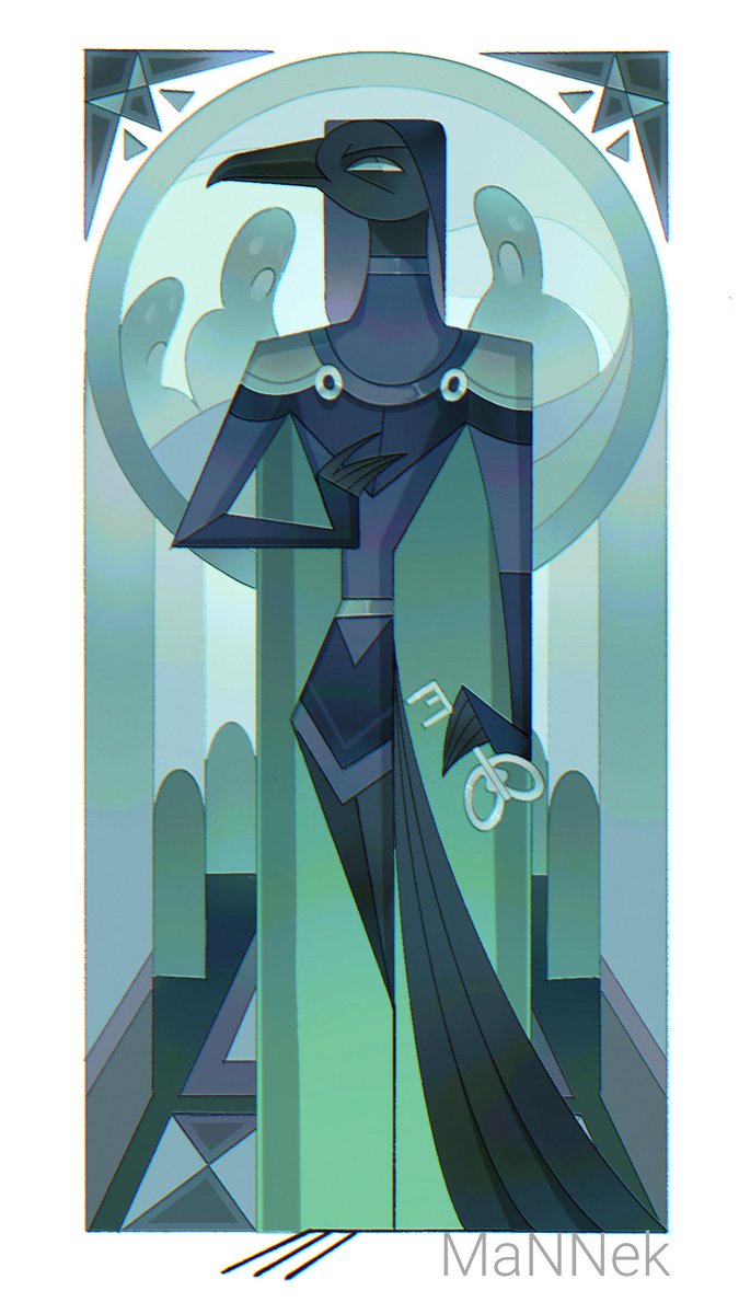 Darkness☻️ 

#art #illustration #original #mythology #hades #raven