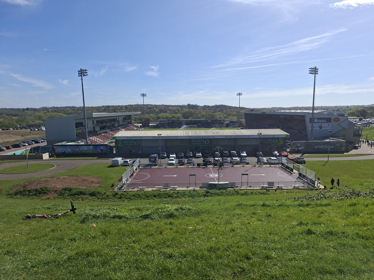Lovely day for it (if a little blustery) #ntfc