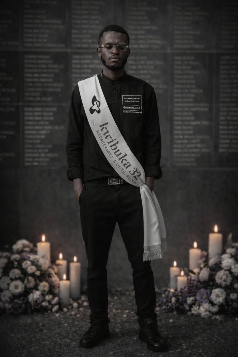 KENTDOLLAR_01's tweet photo. “Remembering with respect and sorrow all those who were taken too soon during the genocide against the Tutsi. My heartfelt condolences to those who continue to carry this loss.” https://t.co/jyvgGeLMr8