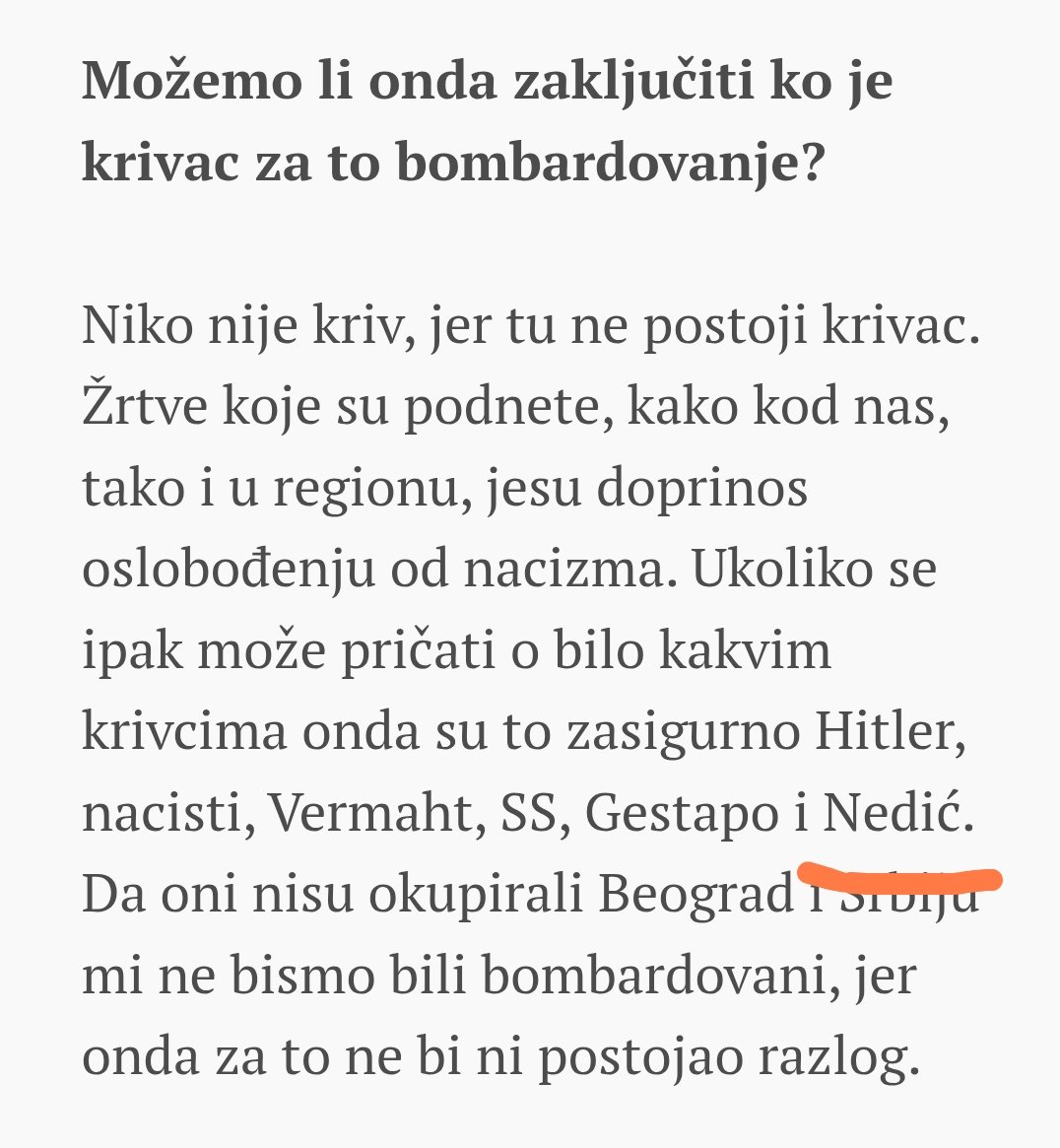 pseudo_bactrian's tweet photo. @BorisJanssen2 @Potentate_v1 Закључци: Народна библиотека изгорјела спонтано, Тито није крив за савезничко бомбардовање, а нису ни савезници јер јбг Недић https://t.co/V1XUOJtKEb