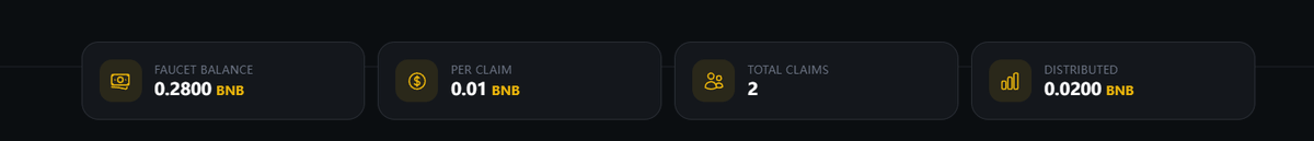 BNB Faucet tweet media