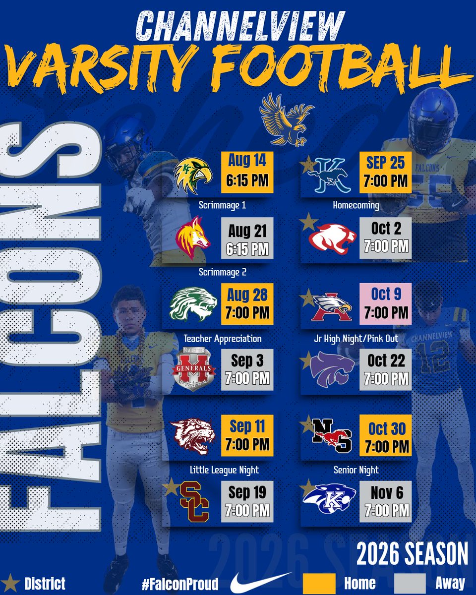 Channelview Football tweet media