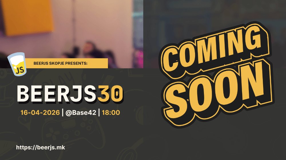 Beer.js Skopje tweet media