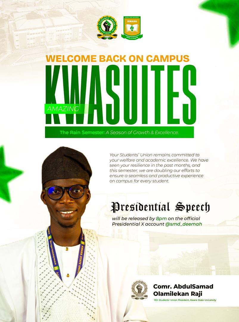 thekwasusu's tweet photo. Presidential Speech will be released by 8pm on the official Presidential X account @smd_deemah 

#PeoplesEra https://t.co/GI1fBol87j